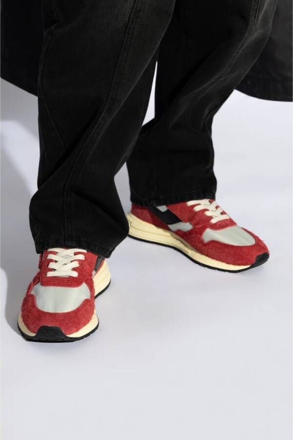 Autry Reelwind Lage sneakers Red Dames