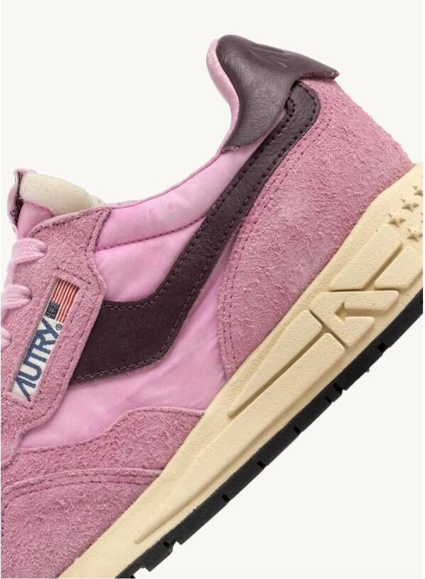 Autry Reelwind Lichtgewicht Sneakers Pink Dames