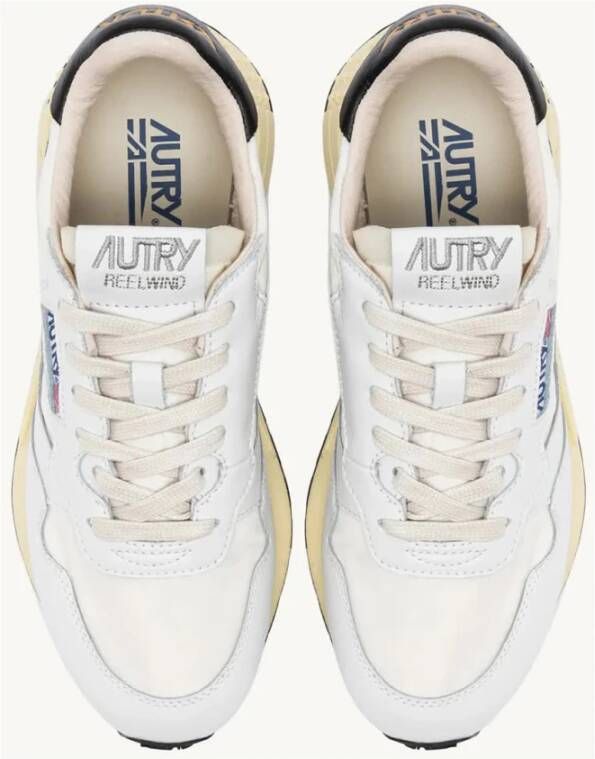 Autry Reelwind Low Man Wit Zwart Sneakers White Heren