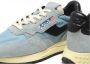 Autry Retro Suede Nylon Sneakers Blue Dames - Thumbnail 6