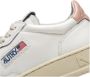 Autry Witte Leren Sneakers met Iconische Achterzak White Dames - Thumbnail 4