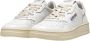 Autry Witte Leren Sneakers met Iconische Achterzak White Dames - Thumbnail 6