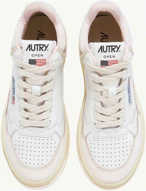 Autry Retro Tennis Style Sneakers White Dames