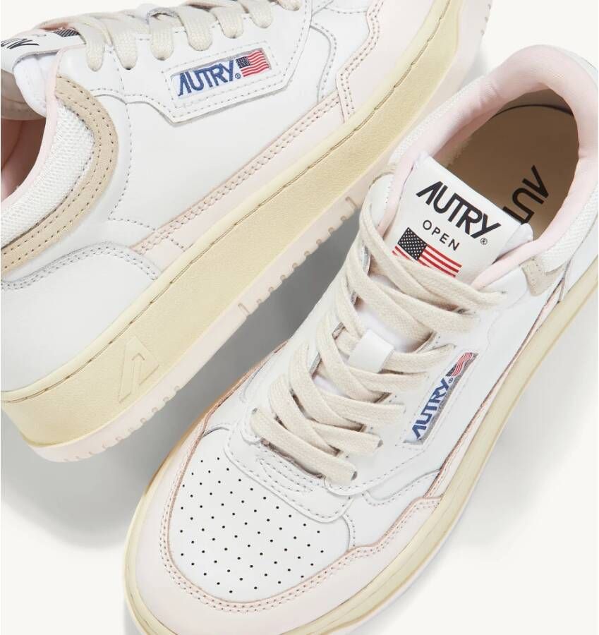 Autry Retro Tennis Style Sneakers White Dames