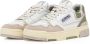 Autry Retro witte sneakers met beige en groen White Dames - Thumbnail 3