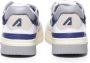 Autry Retro witte sneakers met grijze en blauwe details White Heren - Thumbnail 2