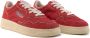 Autry Rode Gum Medalist Lage Suède Sneakers Red Dames - Thumbnail 4