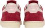 Autry Lage Platte Suède Sneaker met Contrasterende Hiel Red Dames - Thumbnail 5