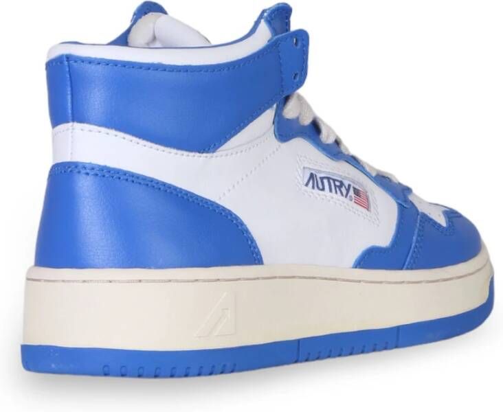 Autry Royal Two-Tone Mid Medalist Schoenen Blue Heren