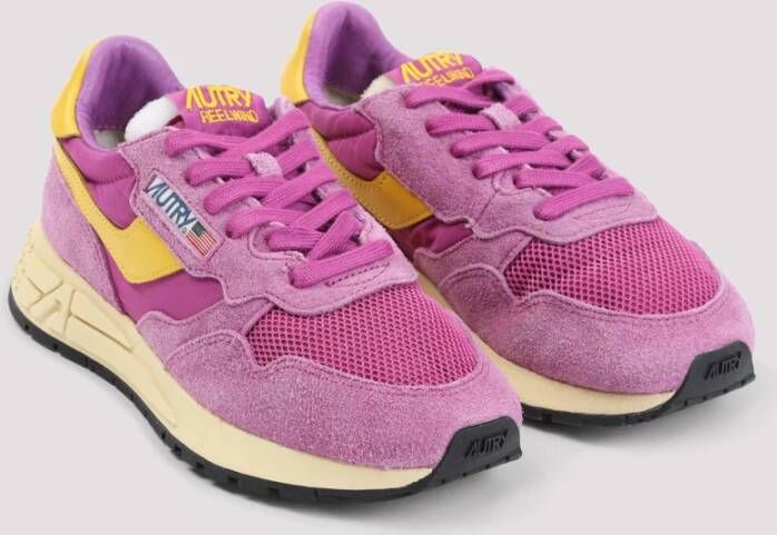 Autry Roze & Paarse Sneakers voor vrouwen Pink Dames