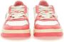 Autry Roze Leren Sneakers 1980s Design Pink Dames - Thumbnail 12