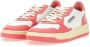 Autry Roze Leren Sneakers 1980s Design Pink Dames - Thumbnail 13