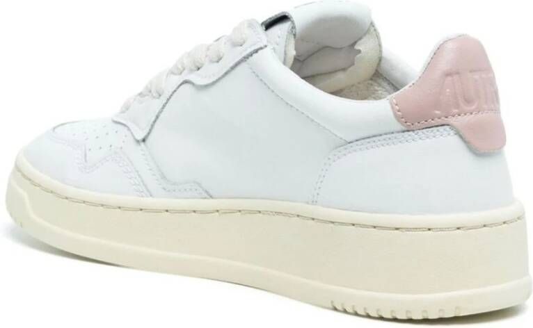 Autry Roze Sneakers Paneelontwerp Pink Dames