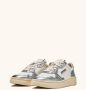 Autry Witte Leren Sneakers met Zilveren Details White - Thumbnail 49