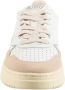 Autry Vintage Lage Leren Suède Sneakers Wit Lavendel White Dames - Thumbnail 11