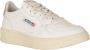 Autry Witte Leren Sneakers met Iconische Achterzak White Dames - Thumbnail 67