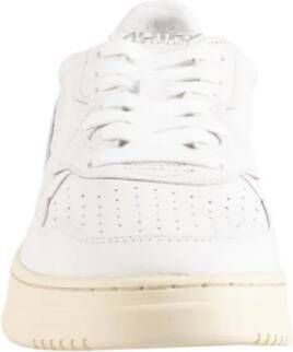 Autry Luxe Geitenleren Heren Sneakers Wit Heren