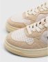 Autry Tijdloze stijl: Medalist Vintage-geïnspireerde lage sneakers Beige Dames - Thumbnail 4