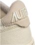 Autry Lage Denim Medalist Sneakers Beige Dames - Thumbnail 9