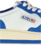 Autry Medalist 01 Lage Leren Sneakers White Heren - Thumbnail 5