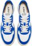 Autry Lage Leren Sneakers in Vintage Stijl Prins Blauw Multicolor Dames - Thumbnail 7