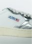 Autry Witte Leren Sneakers met Zilveren Details White - Thumbnail 22