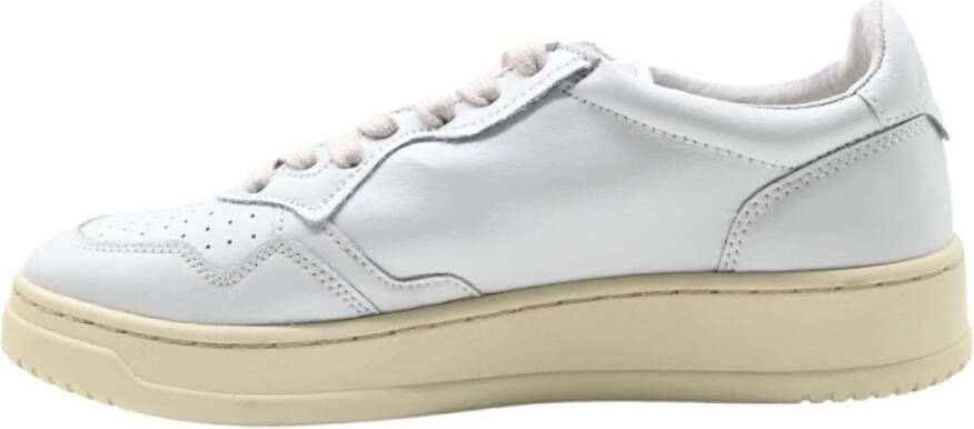 Autry Sneakers in wit leer White Heren