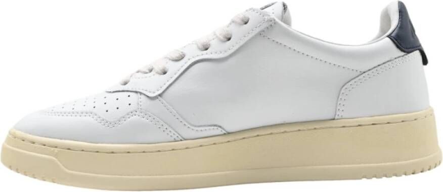 Autry Sneakers Laag Dames Leer Wit White Dames