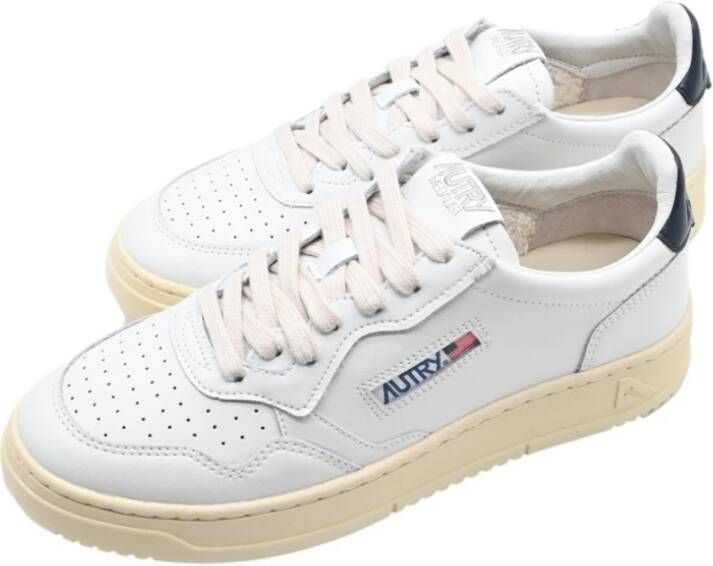 Autry Sneakers Laag Dames Leer Wit White Dames