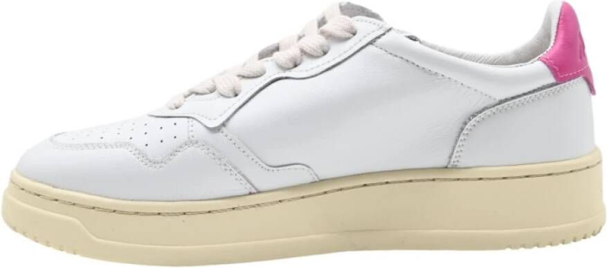 Autry Sneakers Laag Man Leer Wit Bubble White Heren