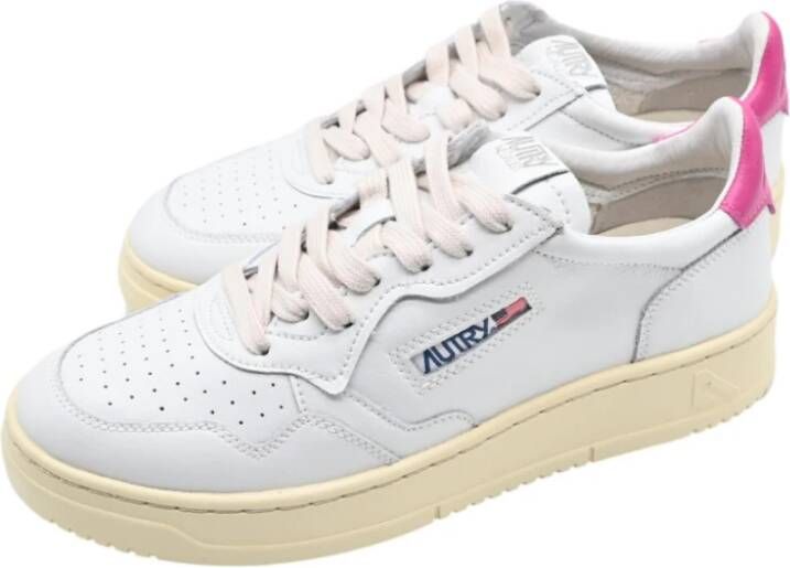 Autry Sneakers Laag Man Leer Wit Bubble White Heren