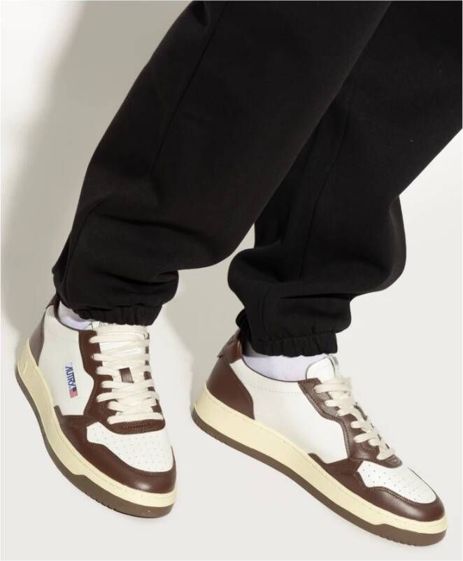 Autry Sneakers Medalist Low Brown Heren