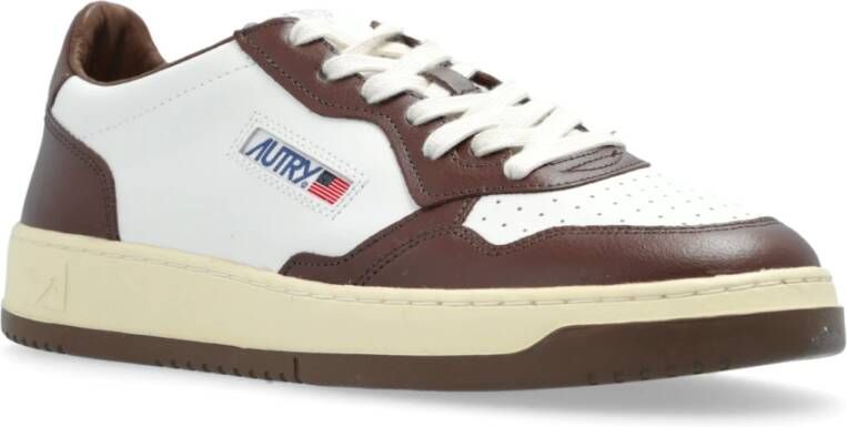 Autry Sneakers Medalist Low Brown Heren