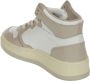 Autry Mushroom Bicolour High Top Sneakers Wit Dames - Thumbnail 10