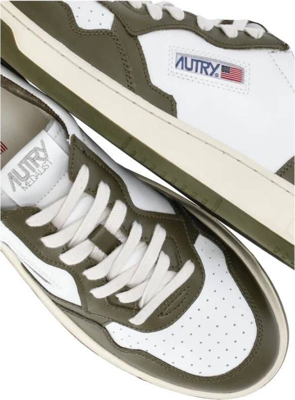 Autry Multikleur Leren en Stoffen Sneakers voor Heren Meerkleurig Heren