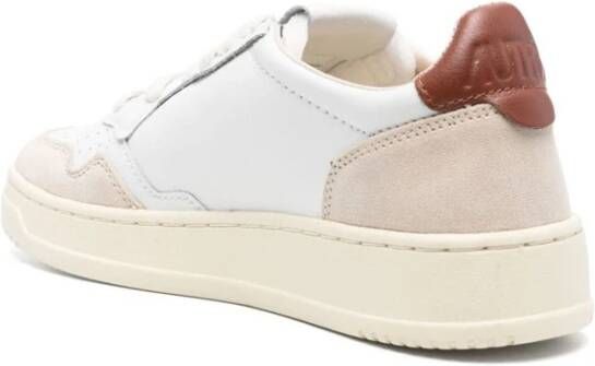 Autry Sneakers met kleurblok en chunky zool White Dames