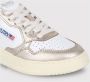 Autry Sneakers met kleurblok en leren panelen Gray Dames - Thumbnail 3