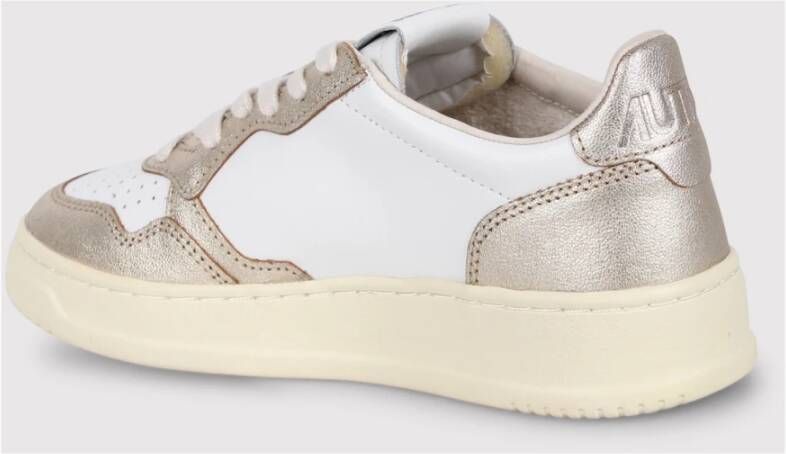 Autry Sneakers met kleurblok en leren panelen Gray Dames