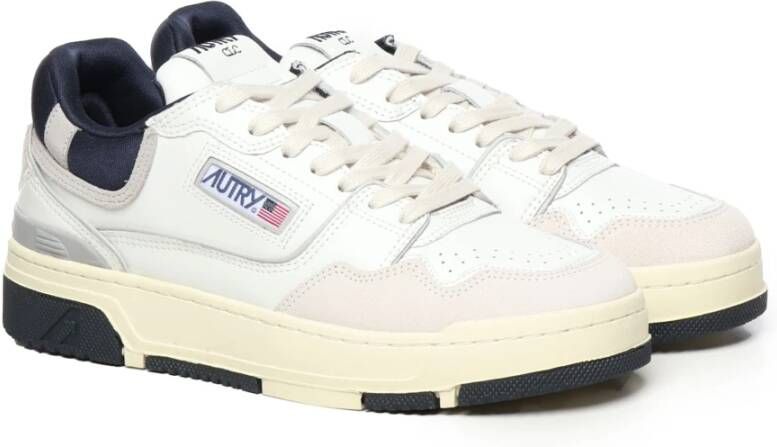 Autry Sneakers met leren en suède bovenwerk White Heren