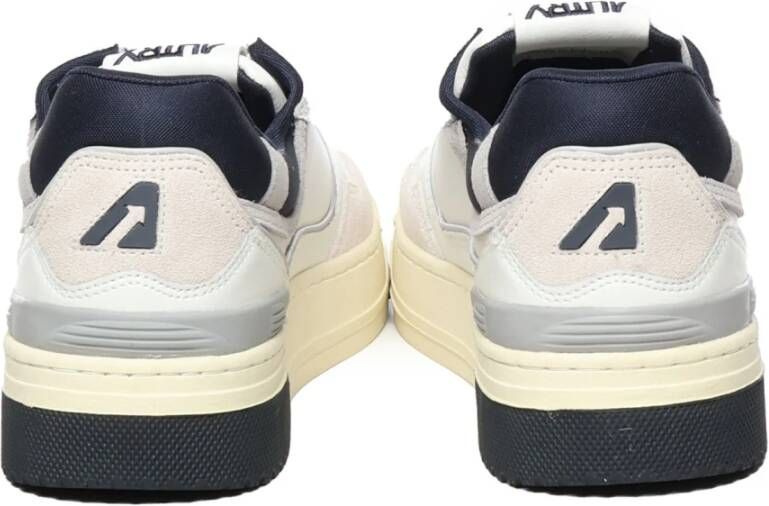 Autry Sneakers met leren en suède bovenwerk White Heren