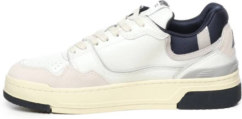 Autry Sneakers met leren en suède bovenwerk White Heren