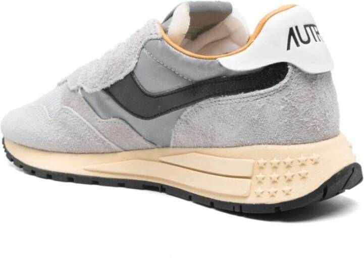 Autry Sneakers met Mesh Panel Design Gray Heren