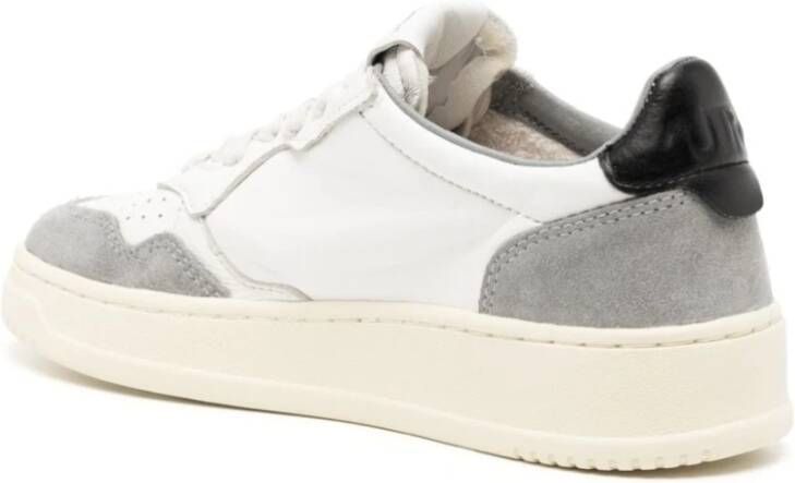 Autry Sneakers met Panel Design Gray Dames