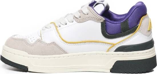 Autry Sneakers met Suède Inzetstukken en Logo Multicolor Dames