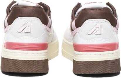 Autry Sneakers met Suède Inzetstukken en Logo Multicolor Dames