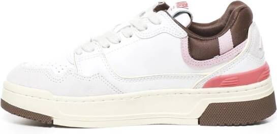 Autry Sneakers met Suède Inzetstukken en Logo Multicolor Dames