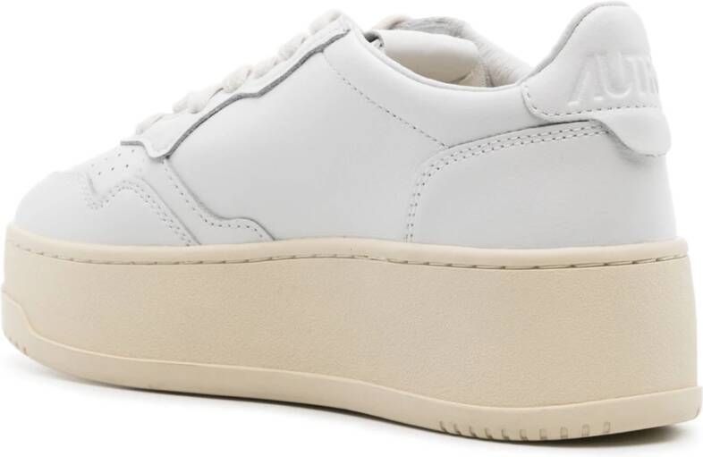 Autry Sneakers met verhoogde zool White Dames