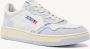 Autry Witte Leren Sneakers met Blauwe Stof Multicolor - Thumbnail 6