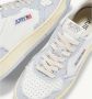 Autry Witte Leren Sneakers met Blauwe Stof Multicolor - Thumbnail 11