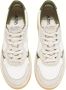 Autry Witte canvas sneakers met leren details Multicolor Heren - Thumbnail 17